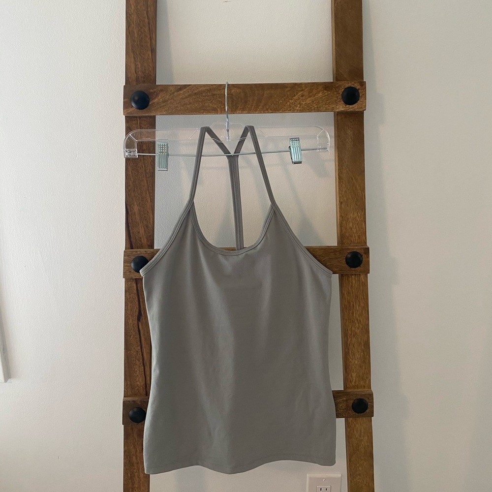 Light grey Nike dri-fit tank size small